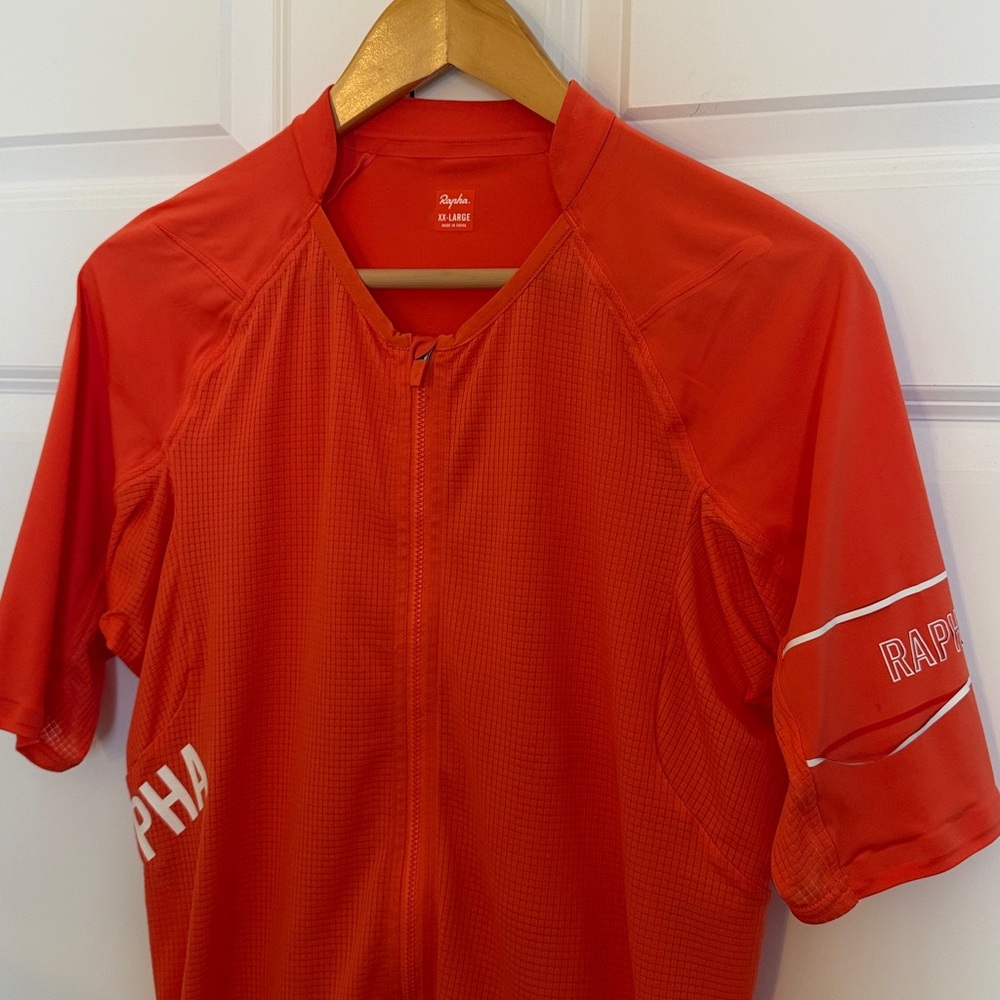 Rapha Men’s Orange Cycling Jersey XL